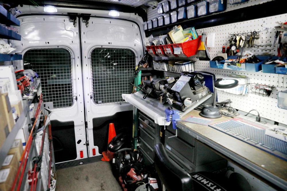 Mobile Locksmith Van